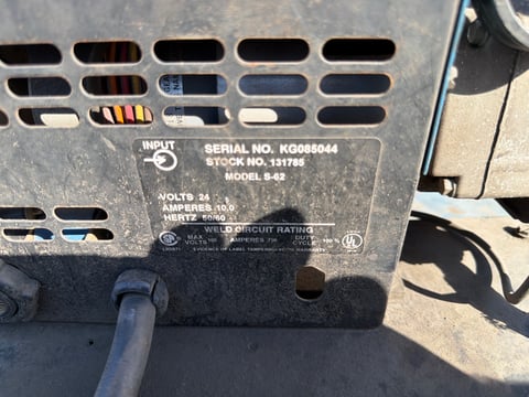 (2) Miller CP-302 CV/DC Mig Welders w/ Wire Feeders on Cart — photo 6
