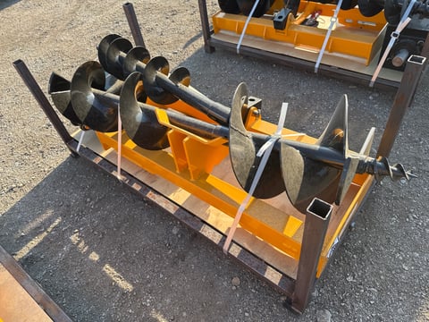 2026 Giyi Skid Steer Loader Auger and Extra Rod (Unused) — photo 3