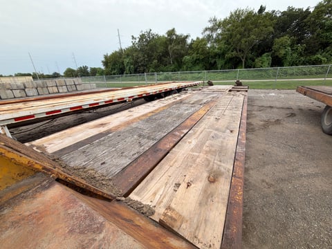 1978 Transport Trailers CR35TXF 17ft x 8ft TRI/A Lowboy Trailer — photo 10