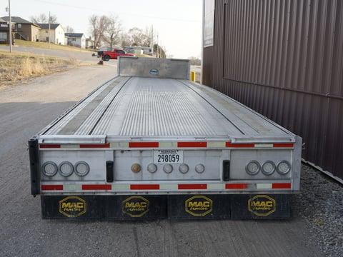 2015 Mac 48ft Dropdeck Flatbed Trailer — photo 5