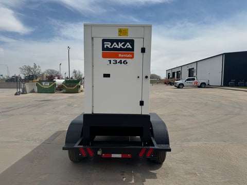 2022 JCB G70RST4F 70 KVA Diesel Towable Generator — photo 5