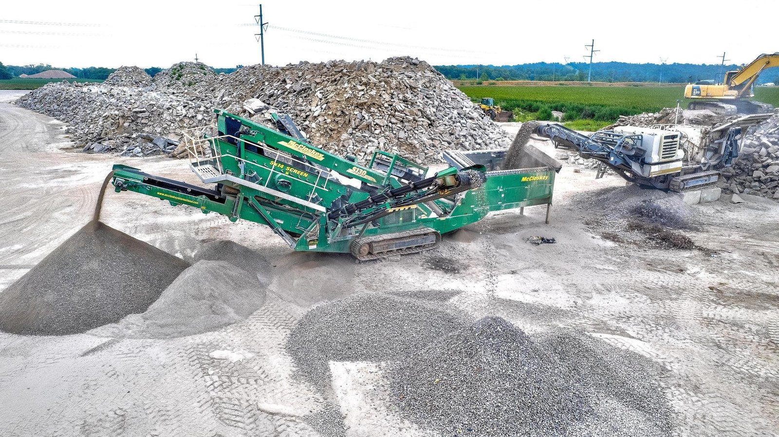 2012 McCloskey S130 Double Deck Tracked Screen Plant