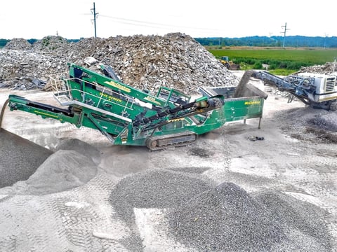 2012 McCloskey S130 Double Deck Tracked Screen Plant — photo 1