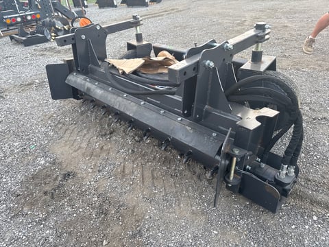 2025 LandHonor PR-12-72W 72in Skid Steer Power Rake (Unused) — photo 2
