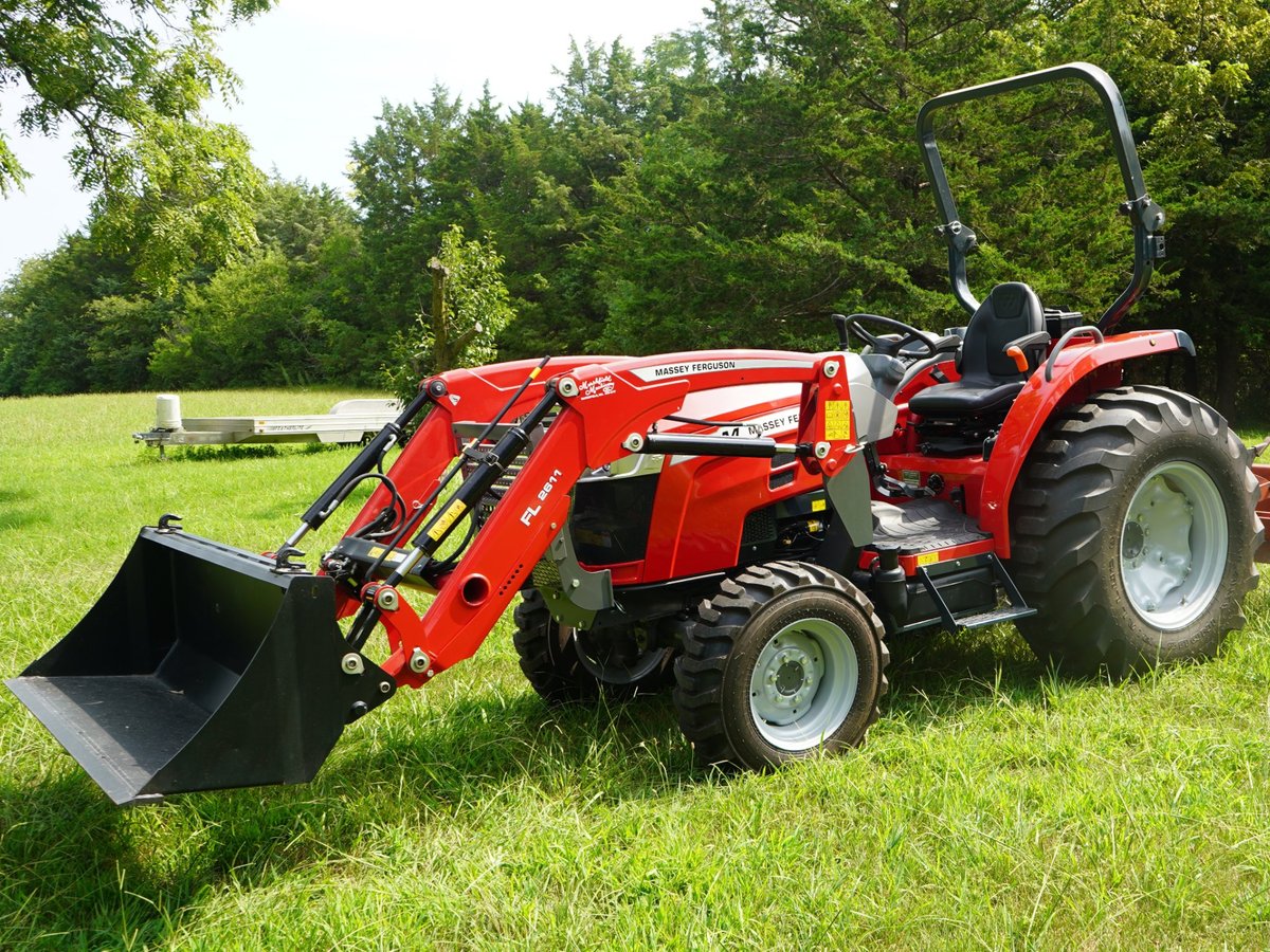 2024 Massey Ferguson 1835M Tractor w/ Front Loader & Bucket – Rear Box Blade Not Included