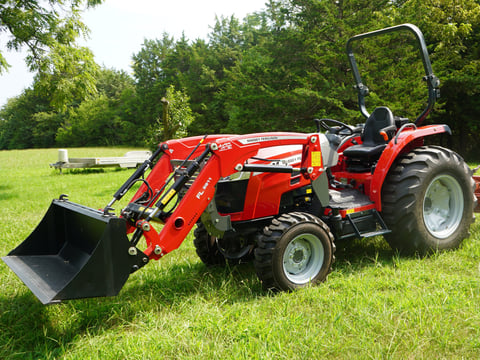 2024 Massey Ferguson 1835M Tractor w/ Front Loader & Bucket – Rear Box Blade Not Included — photo 1