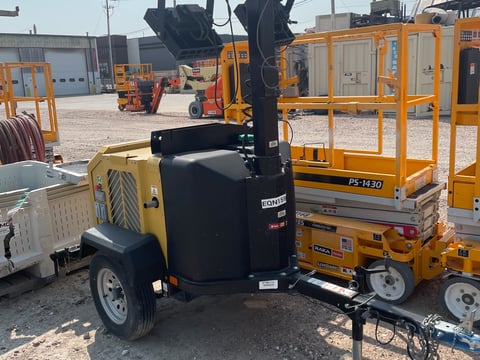 Inoperable Allmand NLPRO11 Towable Light Tower  — photo 2