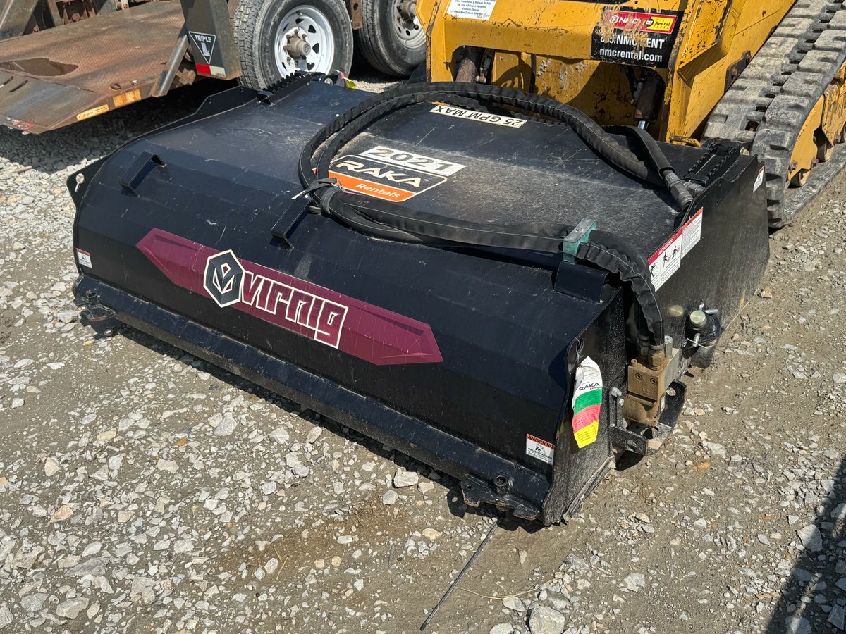 VIRNING PUB72 SWEEPER SKID STEER ATTACHMENT