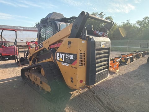 2018 Caterpillar 299D2 XHP Forestry Package Compact Track Loader - No Mulcher Head - Inoperable, Needs New Engine, Selling As-Is — photo 5