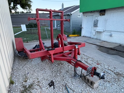 2016 Spirit of America PPC 45LR Adjustable Fork Pallet Trailer — photo 2