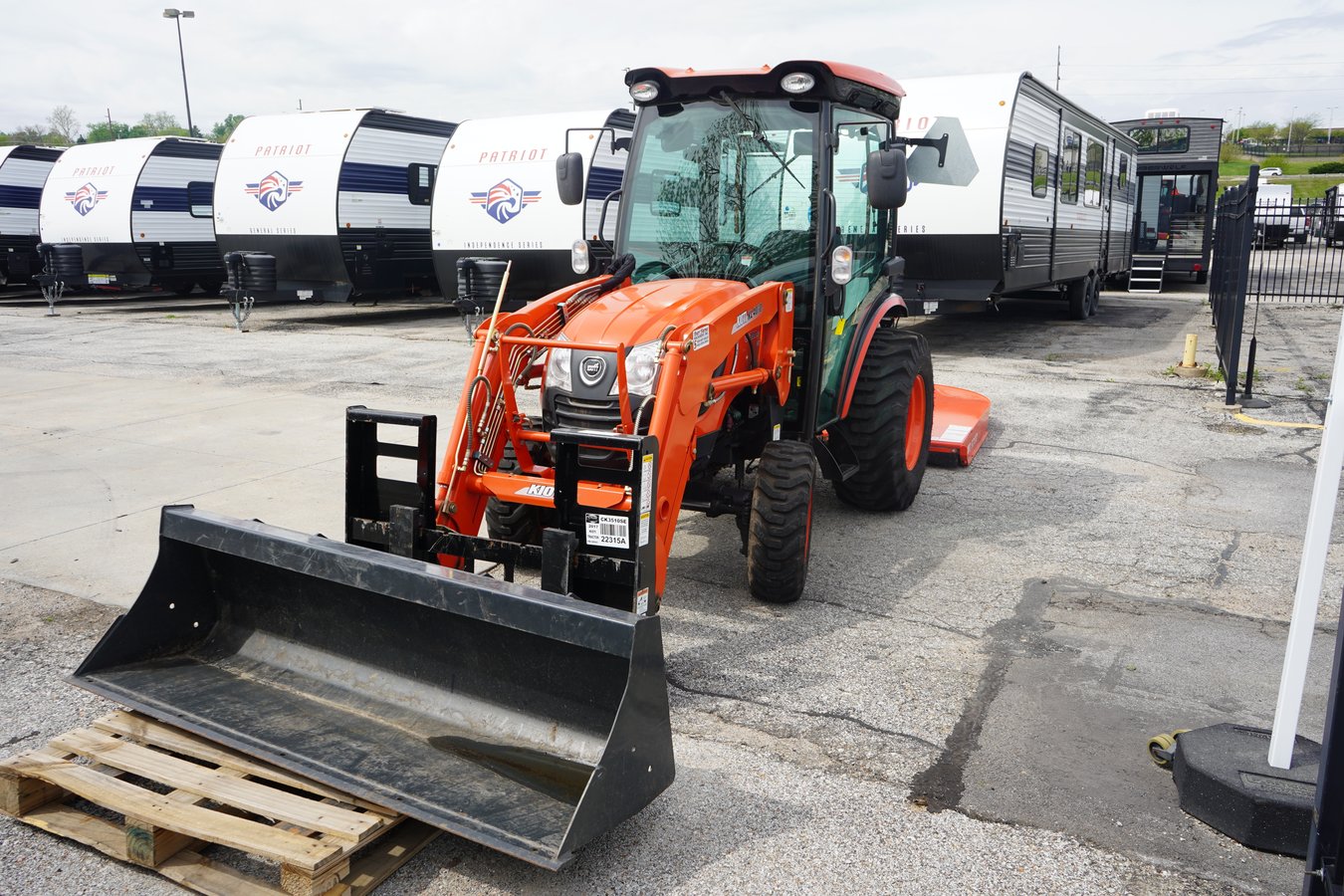 2017 KIOTI CK3510SE TRACTOR