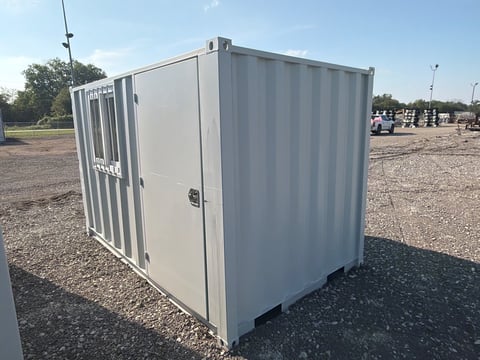 10ft Shipping Container with Window (One Trip, Unused) — photo 4