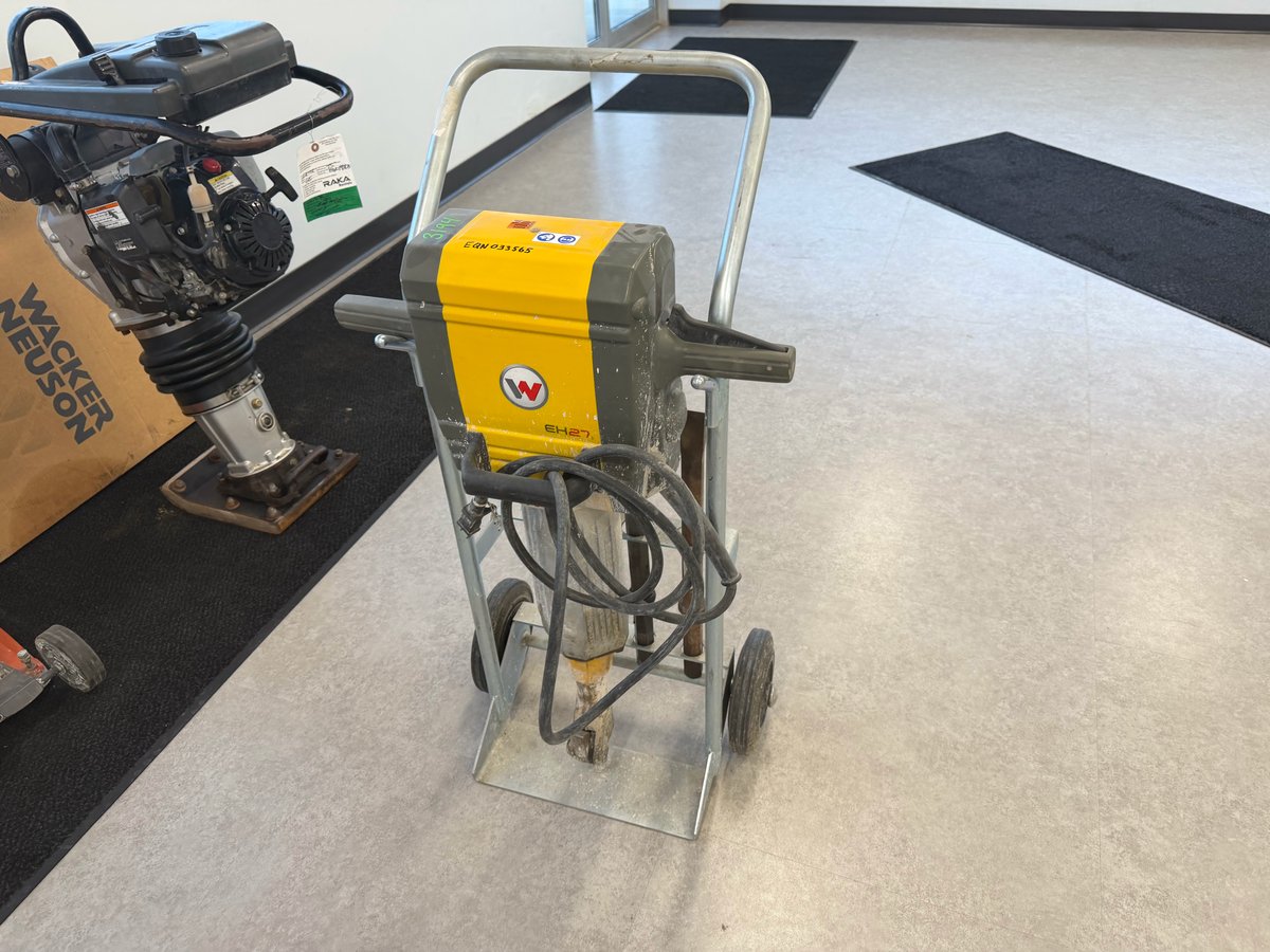 WACKER EH27 ELECTRIC BREAKER 42 LBS.
