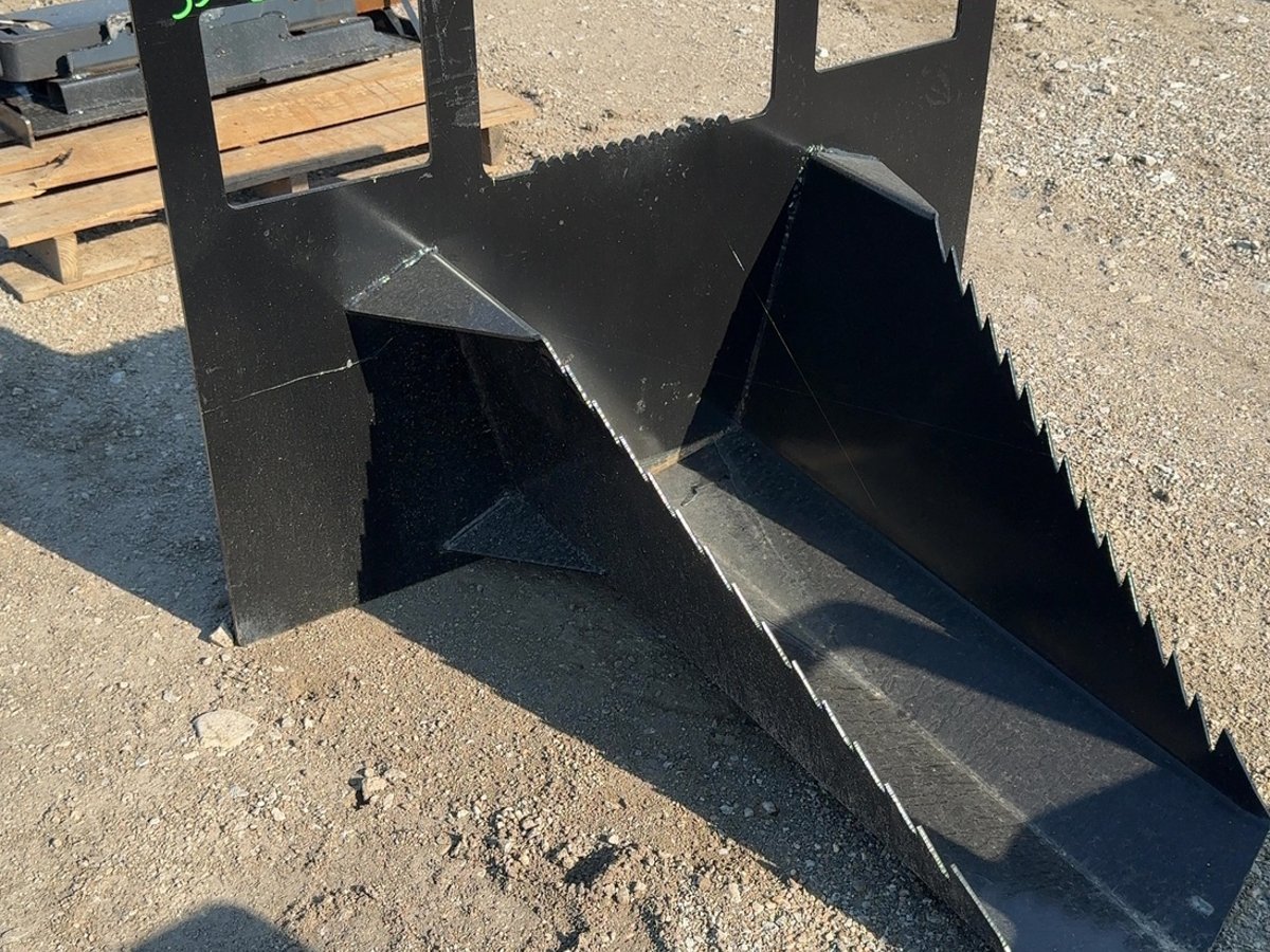 Kit Containers Skid Steer Tree Spade Attachment