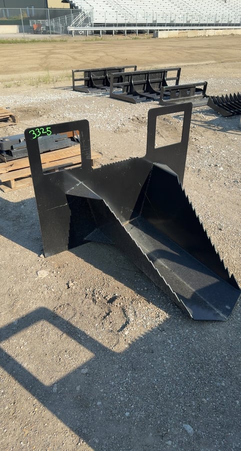 Kit Containers Skid Steer Tree Spade Attachment