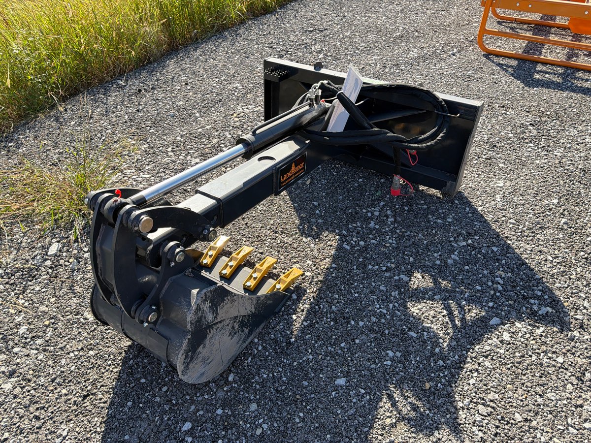 2026 LandHonor BH-12-72D Big Arm Backhoe Attachment for Skid Steer (Unused)
