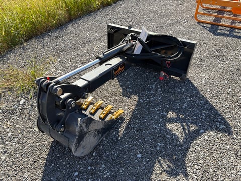 2026 LandHonor BH-12-72D Big Arm Backhoe Attachment for Skid Steer (Unused) — photo 1