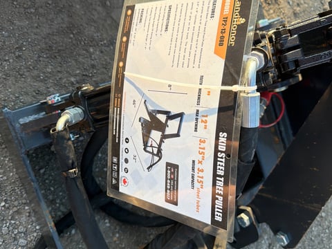 2025 LandHonor TP2-13-08D Skid Steer Tree Puller (Unused) — photo 6