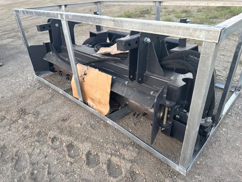 2025 LandHonor PR-12-72W 72in Skid Steer Power Rake (Unused) — photo 4