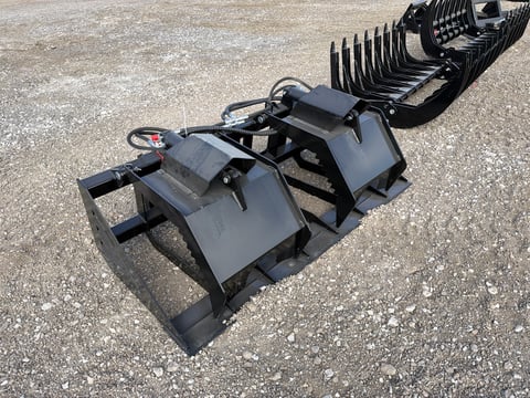 2026 Giyi Gy-HWG72 72in Skid Steer Hydraulic Grapple Bucket (Unused) — photo 2