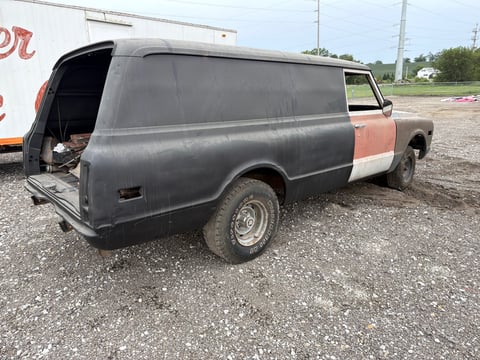 1968 Chevrolet C10 Panel Van — photo 3