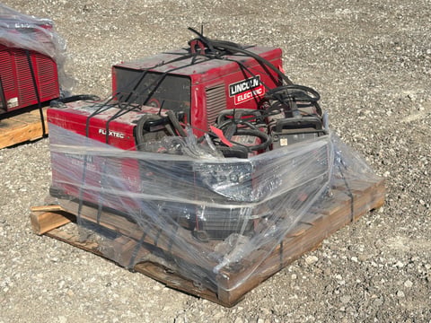 Lincoln Flextec 350X Multi-Process Welder, Idealarc CV-305 & (2) Tomahawk 1000 Plasma Cutters — photo 1