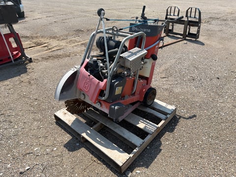 Husqvarna FS524 Walk Behind Concrete Saw — photo 1