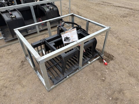 LandHonor MRB-72-44W 44in Mini Skid Steer Rock Grapple — photo 2