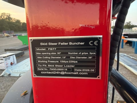2026 Giyi Gy-FB77 Feller Buncher (Unused) — photo 5