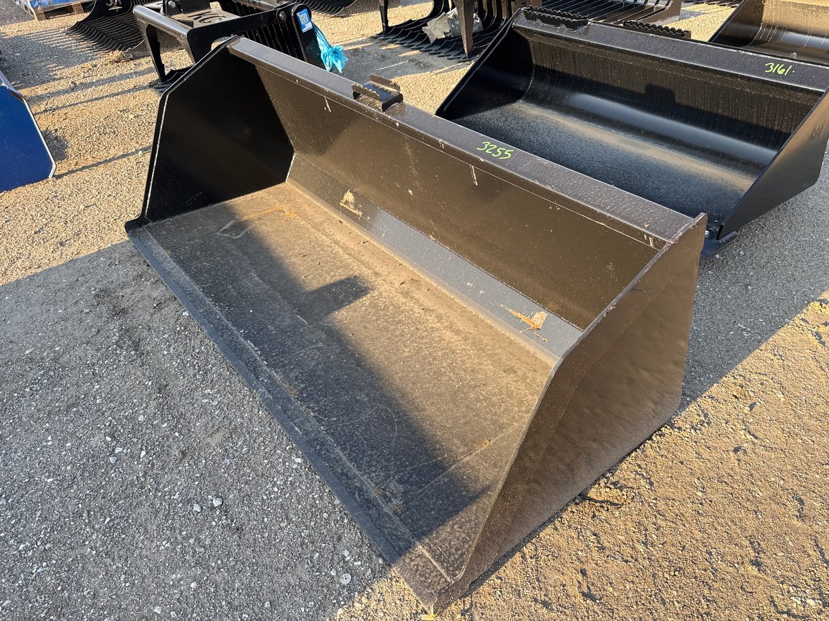 Kit Containers 84" Skid Steer Snow or Litter Bucket