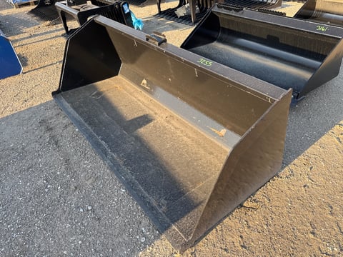 Kit Containers 84" Skid Steer Snow or Litter Bucket — photo 1