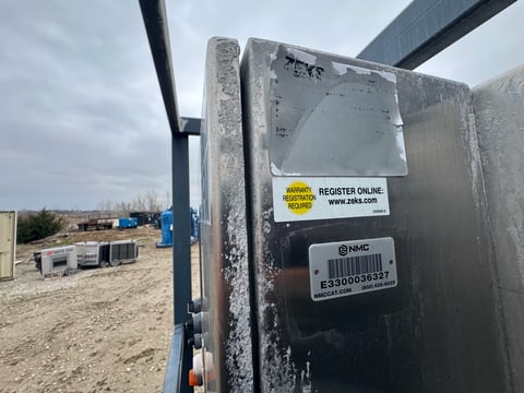 2019 Zeks 1000CFM Eclipse Skid-Mounted Desiccant Air Dryer System  — photo 8