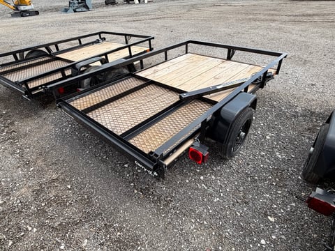 Carry-On 5ft x 8ft Wood Floor Utility Trailer — photo 3