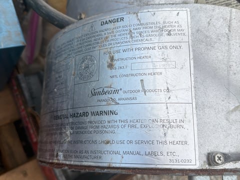 Pallet of Shop Tools, Heater and Hardware — photo 2