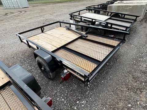 Carry-On 5ft x 8ft Wood Floor Utility Trailer — photo 4