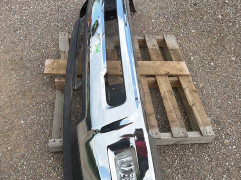 Chrome Front Bumper — Fits 2015 Dodge 5500 — photo 2