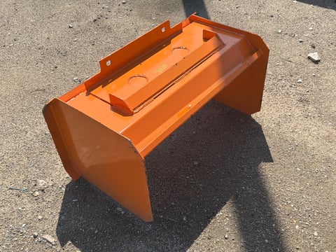 Kit Containers 36" Mini Skid Steer Snow Pusher — photo 2