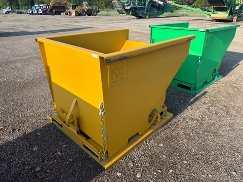 Kit Containers 2 Yard Self Dumping Hopper — photo 3