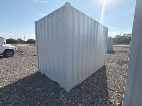 12ft Shipping Container with Window (One Trip, Unused) — photo 3