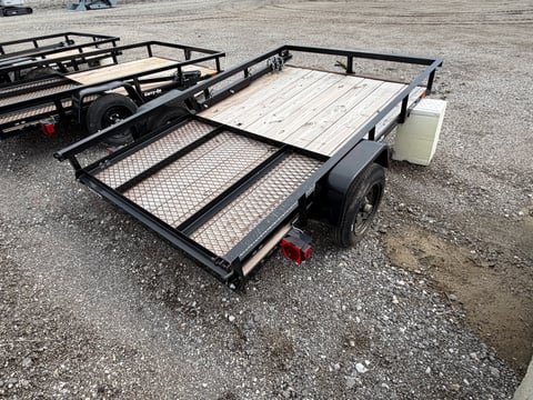 2027 Carry-On Z5X8GW2K 5ft x 8ft Wood Floor Utility Trailer — photo 3