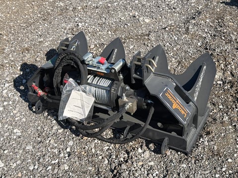 2026 LandHonor 15,000 LB Skid Steer Hydraulic Winch with Spike Anchor (Unused) — photo 1