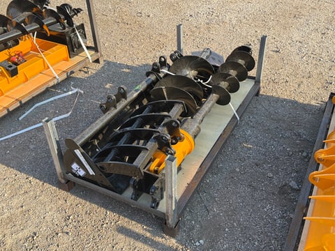 2026 Miva 8-Piece Mini Excavator Attachment Set (Unused) — photo 2