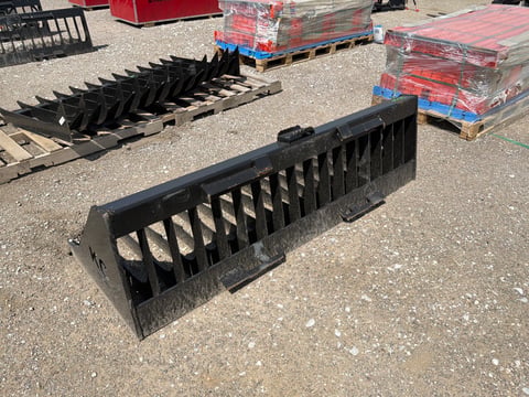 Kit Containers 76" Skid Steer Skeleton Bucket Low Side — photo 4