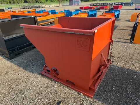 Kit Containers 2 Yard Self Dumping Hopper — photo 4