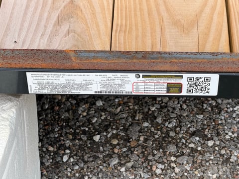 Carry-On 5ft x 8ft Wood Floor Utility Trailer — photo 5