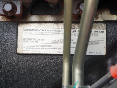 2022 JCB G70RST4F 70KVA Towable Diesel Generator — photo 19