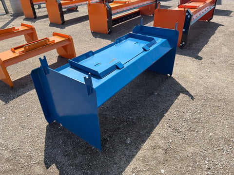 Kit Containers 6' Skid Steer Economy Pusher — photo 2