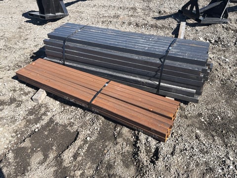 2 Bundles of Steel Square Tubing, Assorted Sizes, Incl. 2in x 2in 14 Ga — photo 2