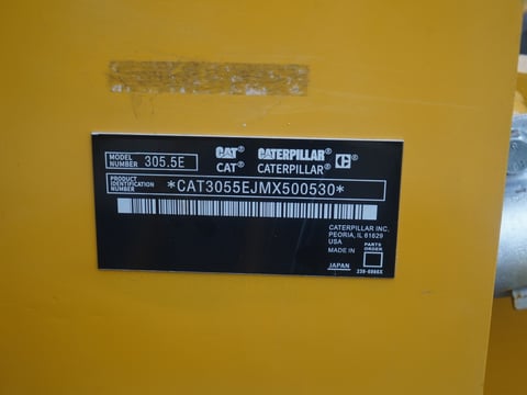2014 Caterpillar 305.5E Mini Excavator — photo 6