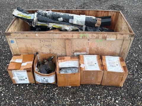 Lot of McCloskey S130 Screen Plant Spare Parts — photo 1